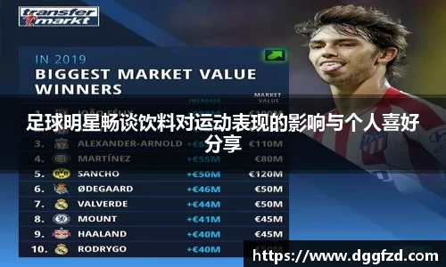 足球明星畅谈饮料对运动表现的影响与个人喜好分享